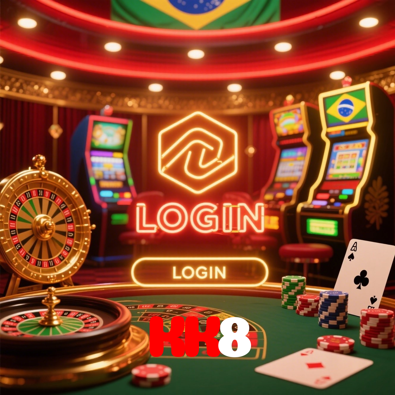 KK8:A sorte e a segurança estão no cassino mais confiável!